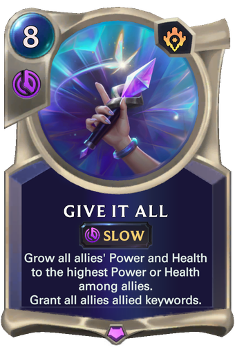 Give It All Card Image