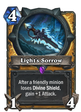 Light's Sorrow Card képe