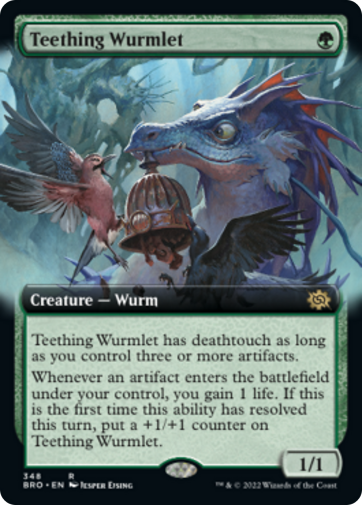 Teething Wurmlet Card Image