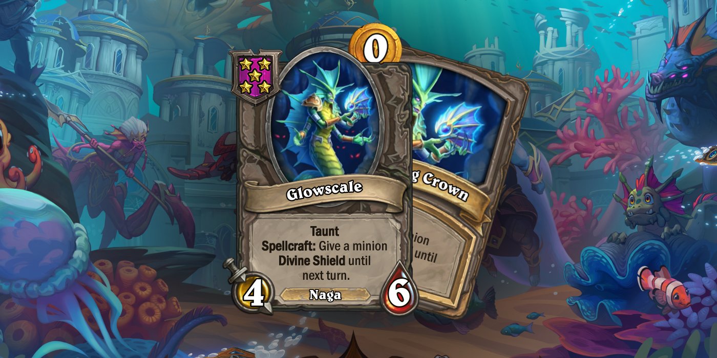 Glowscale is a New Hearthstone Battlegrounds Card Revealed by Kripparrian Plus a Short Dev Talk With Dominic Calkosz