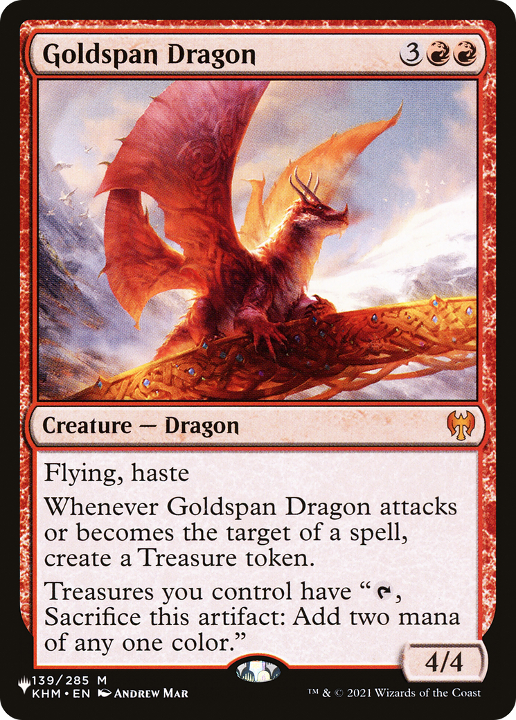 Goldspan Dragon Card Image