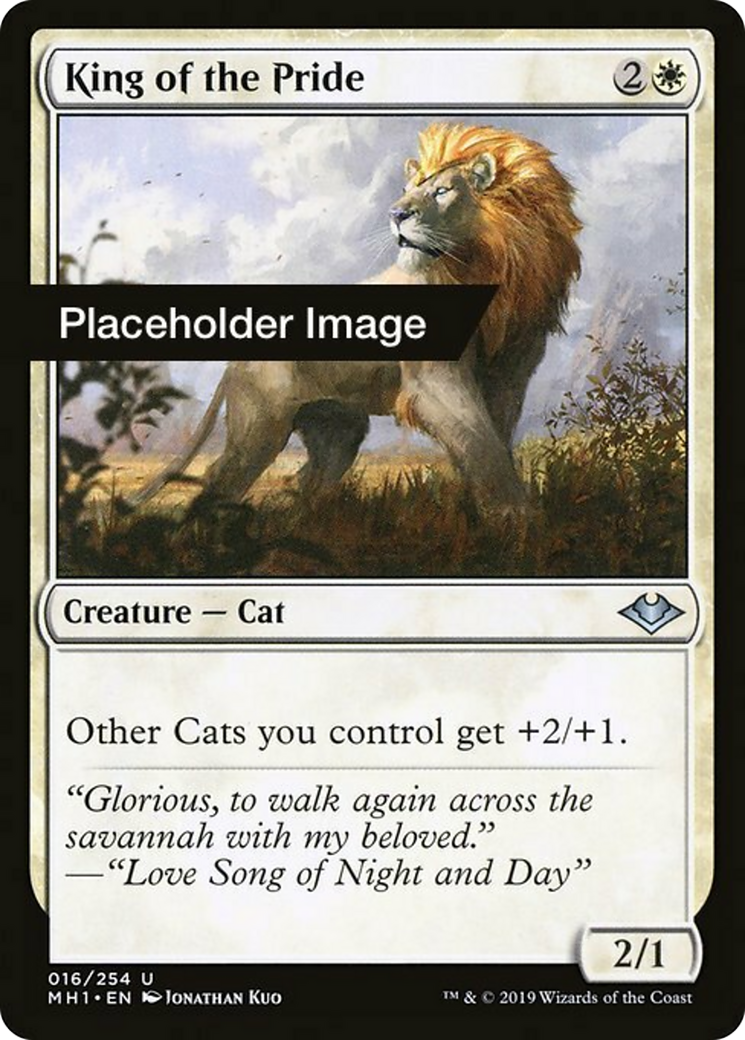 King of the Pride Card Image