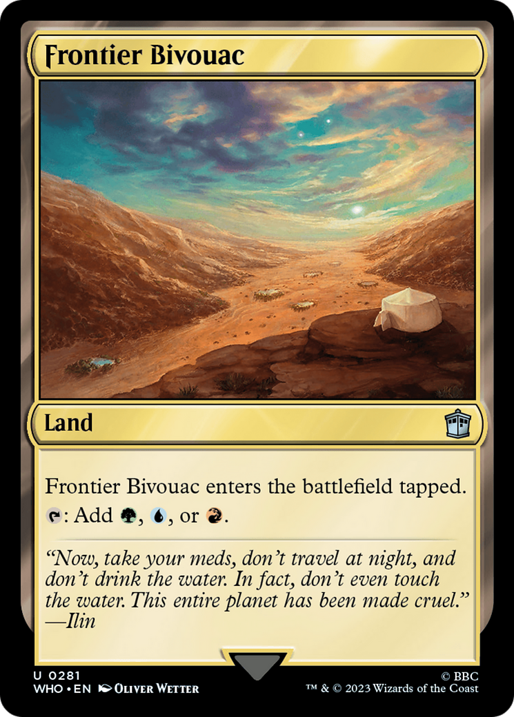 Frontier Bivouac Card Image
