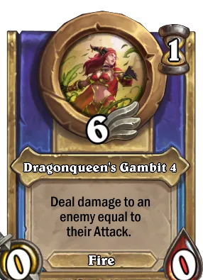 Dragonqueen's Gambit 4 Card Image