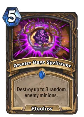 Greater Onyx Spellstone Card Image