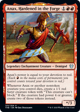 Anax, Hardened in the Forge - from Gatherer