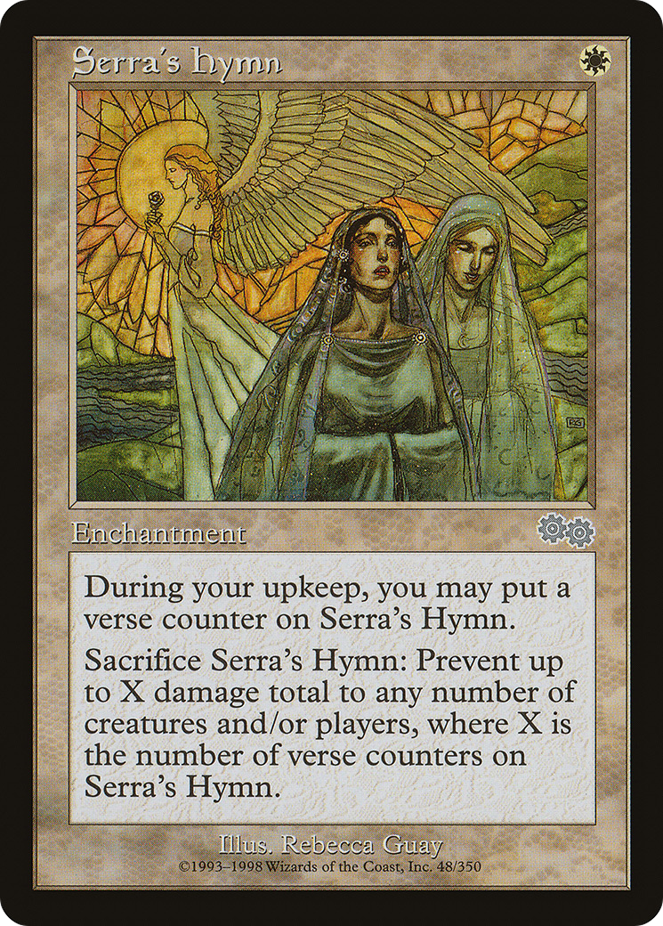 Serra's Hymn Card Image