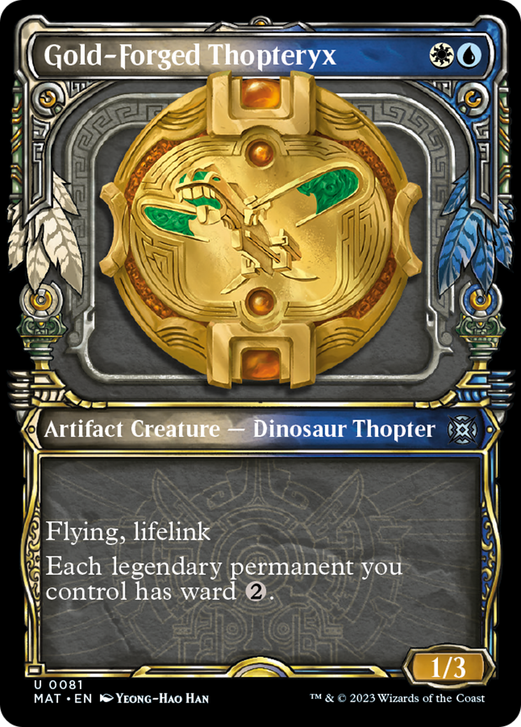 Gold-Forged Thopteryx Card Image