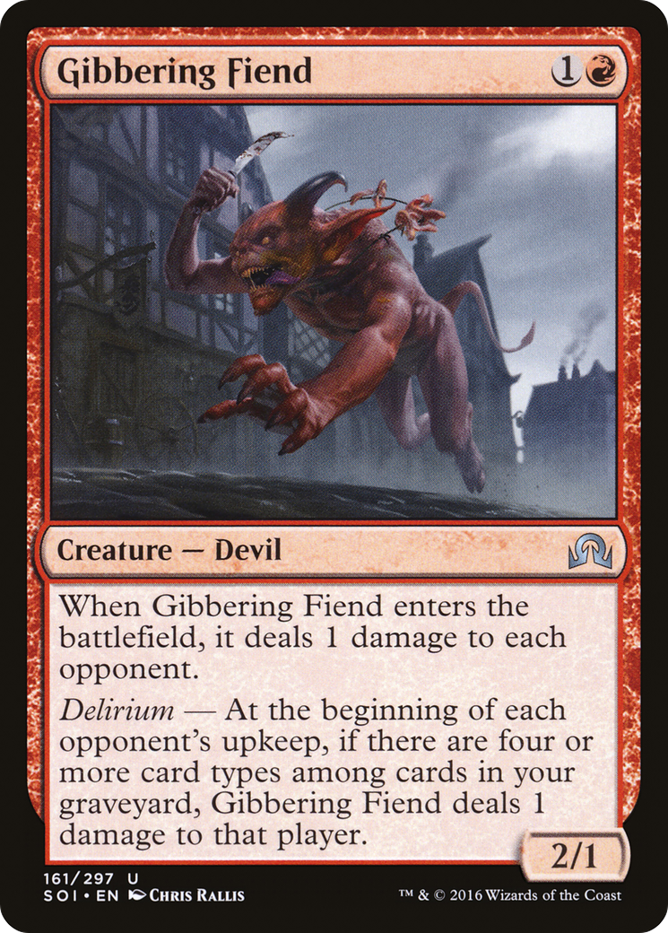 Gibbering Fiend Card Image