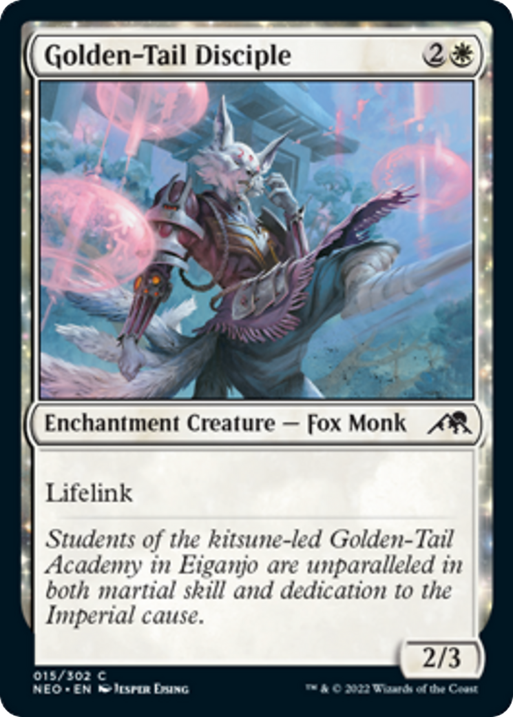 Golden-Tail Disciple Card Image