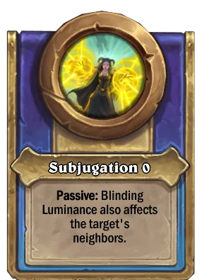 Subjugation {0} Card Image