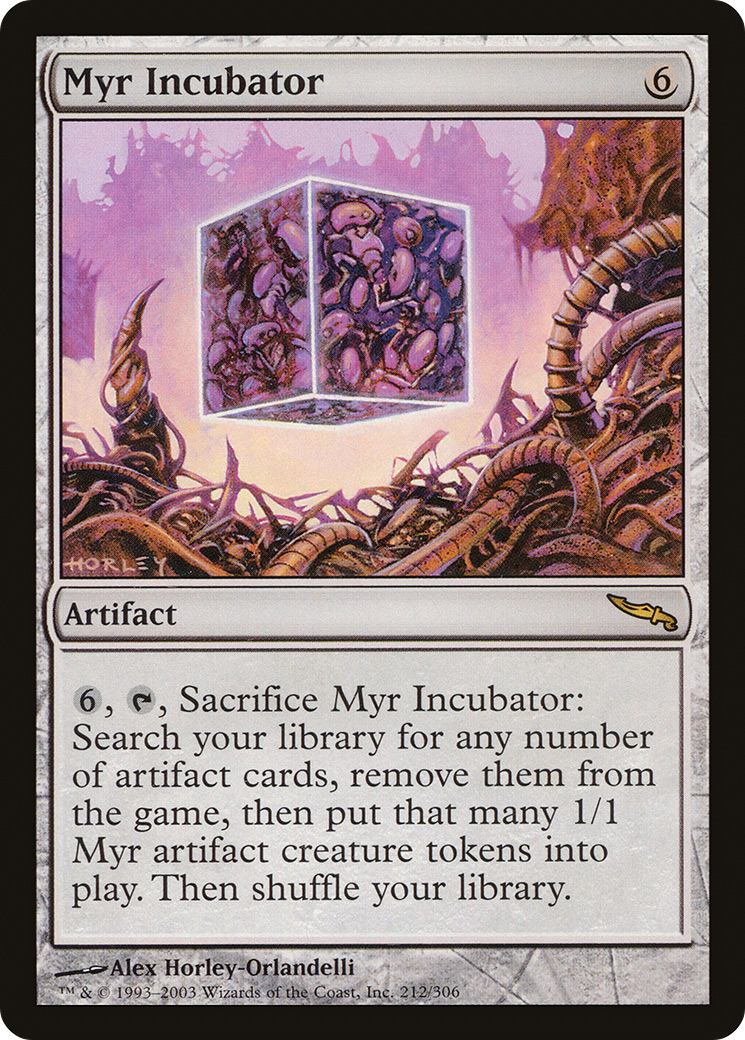 Myr Incubator Card Image