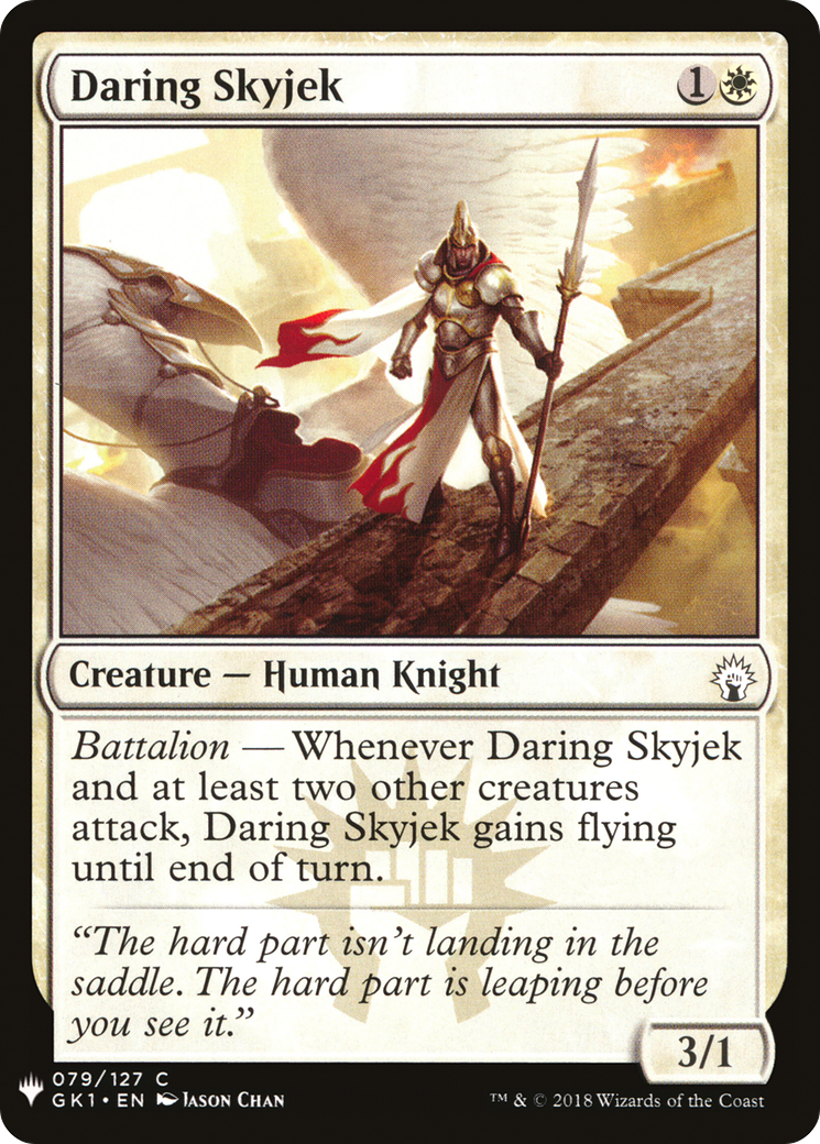 Daring Skyjek Card Image