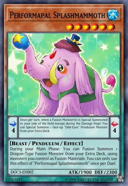 Performapal Splashmammoth Card Image