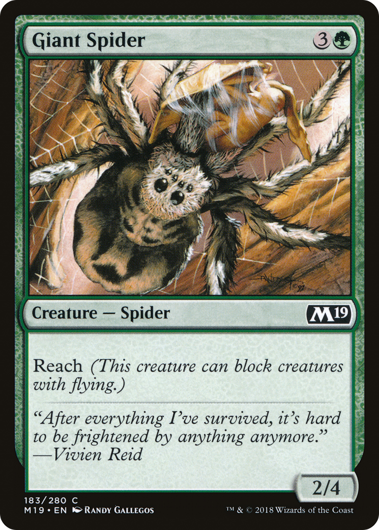 Giant Spider Card Image