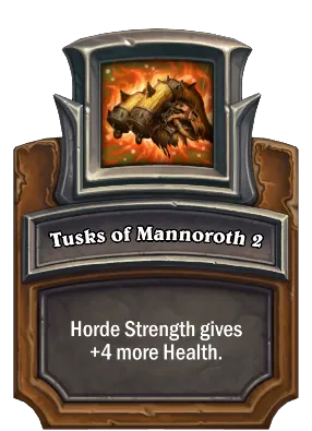 Tusks of Mannoroth 2 Card Image