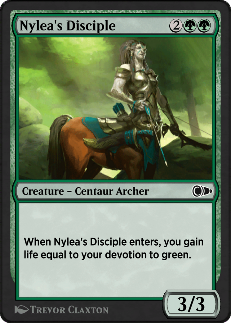 Nylea's Disciple Card Image