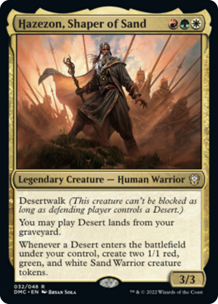Hazezon, Shaper of Sand Card Image