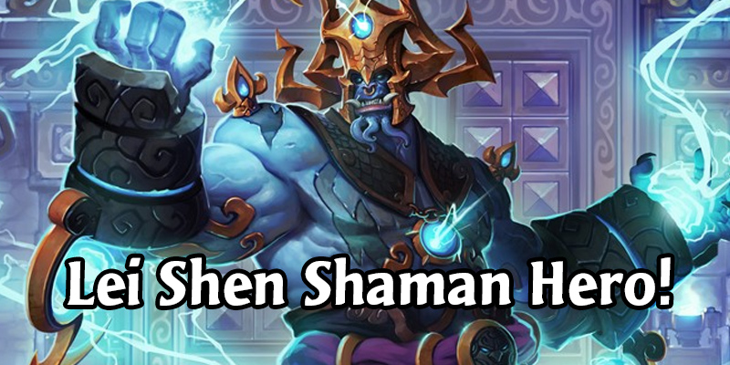 Support Hearthstone Masters Esports, Get a New Shaman Hero, Card Back, and Packs