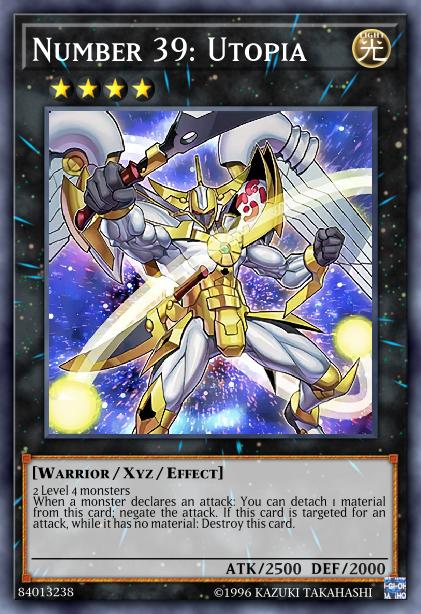 Number 39: Utopia Yu-Gi-Oh Card, Art 2