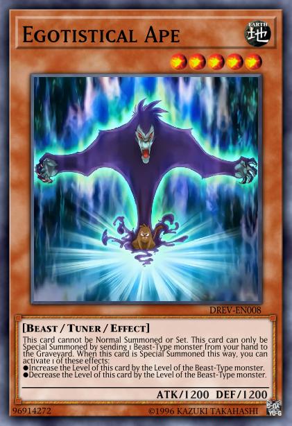 Egotistical Ape Card Image