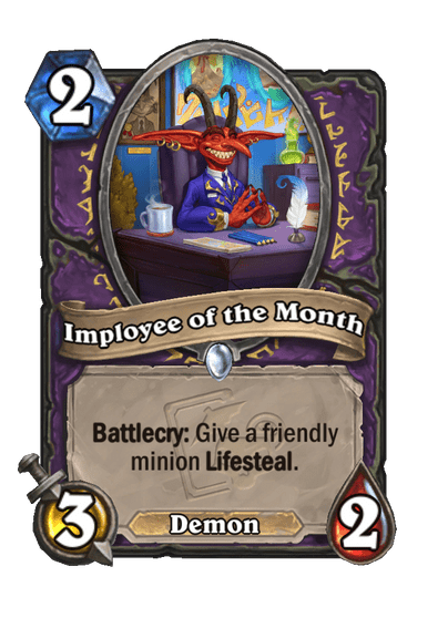 Imployee of the Month Card Image