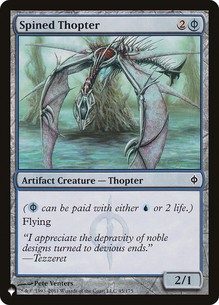 Spined Thopter Card Image