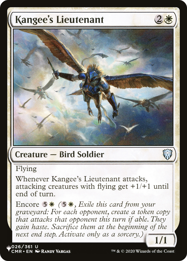 Kangee's Lieutenant Card Image