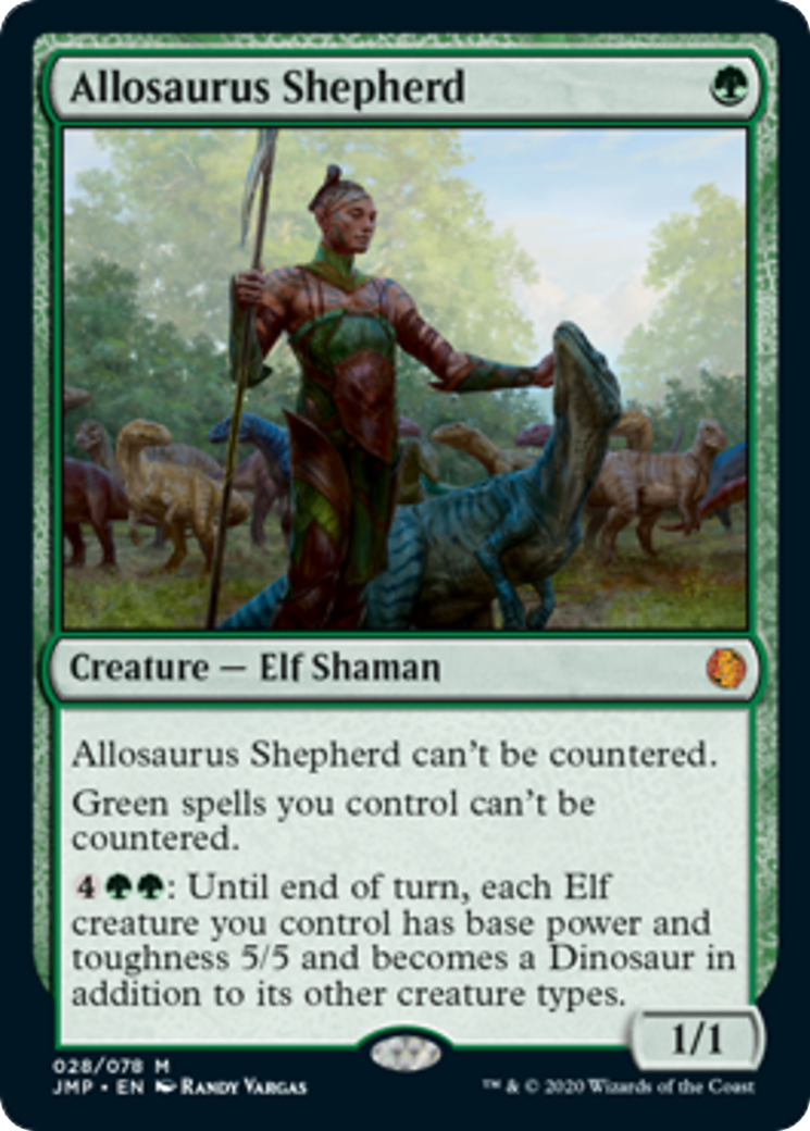 Allosaurus Shepherd Card Image