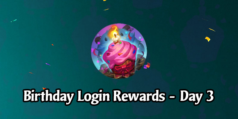 Today's Legends of Runeterra Anniversary Celebration Login Gift is a Delicious Player Icon