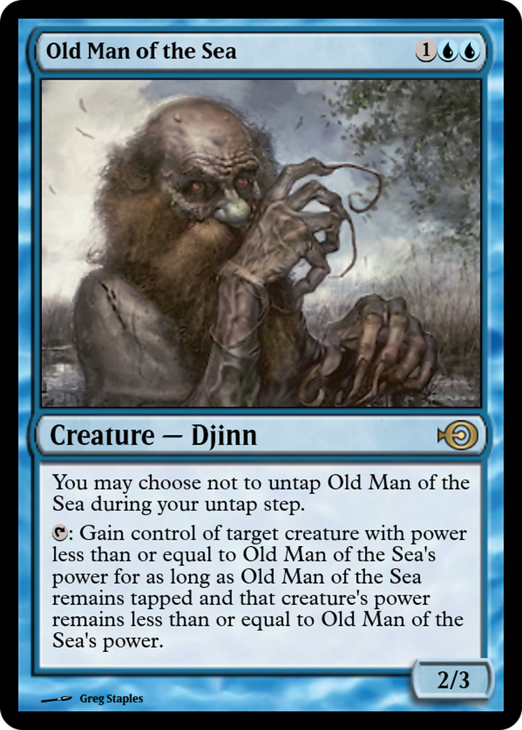 Old Man of the Sea Card Image