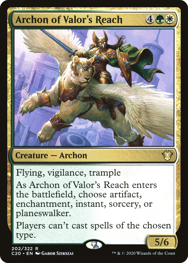 Archon of Valor's Reach Card Image