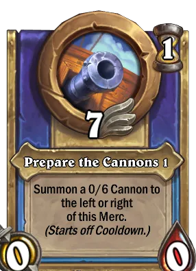 Prepare the Cannons 1 Card Image