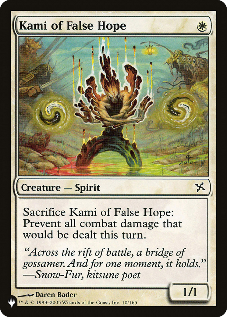 Kami of False Hope Card Image