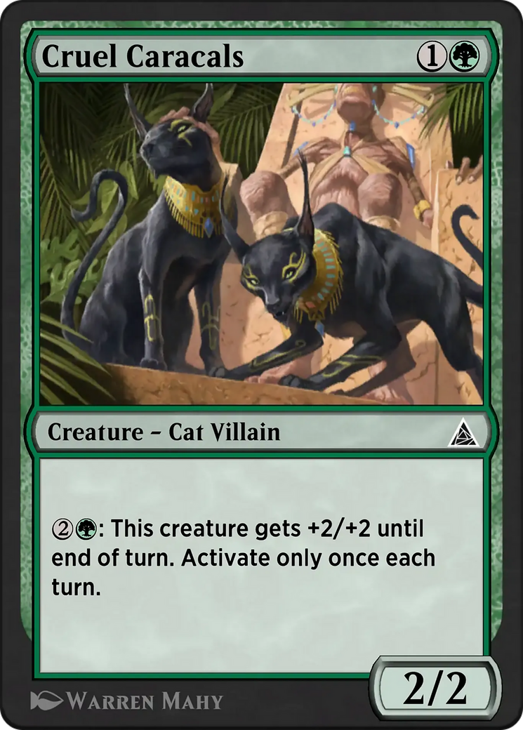 Kraven's Cats Card Image
