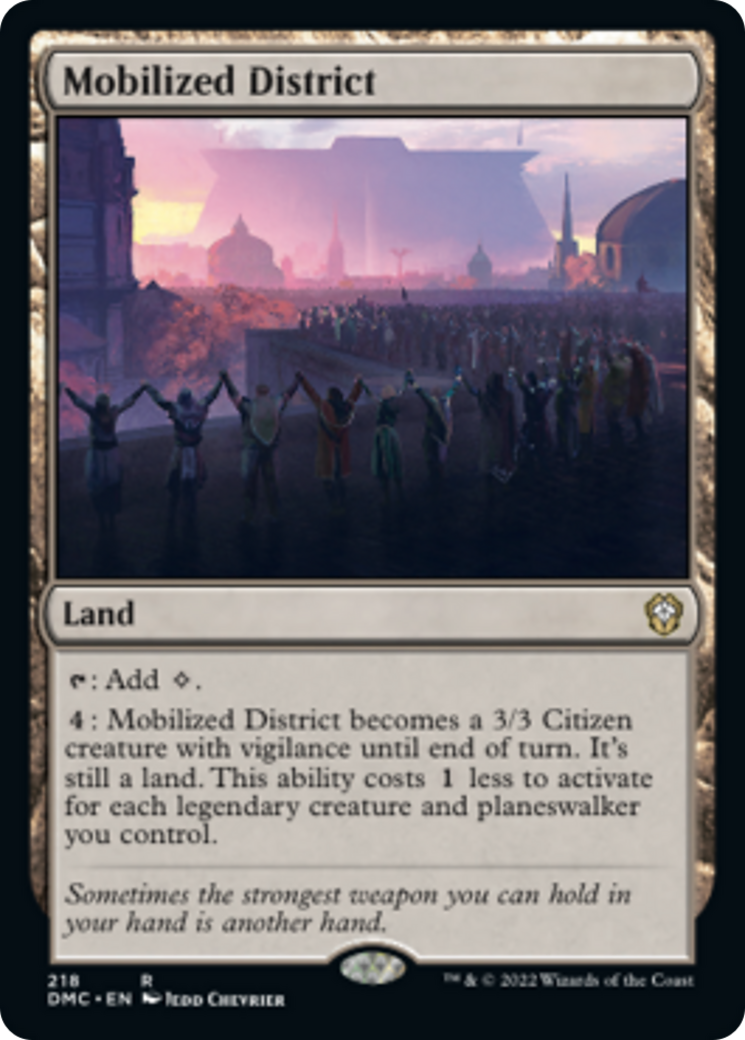 Mobilized District Card Image