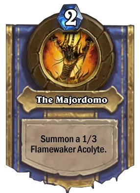 The Majordomo Card Image