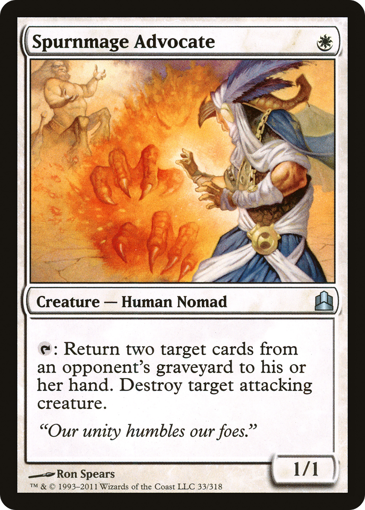 Spurnmage Advocate Card Image
