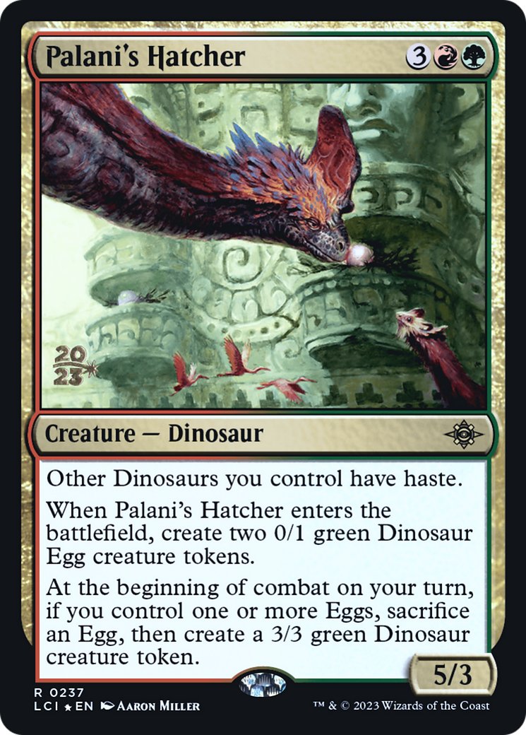 Palani's Hatcher Card Image