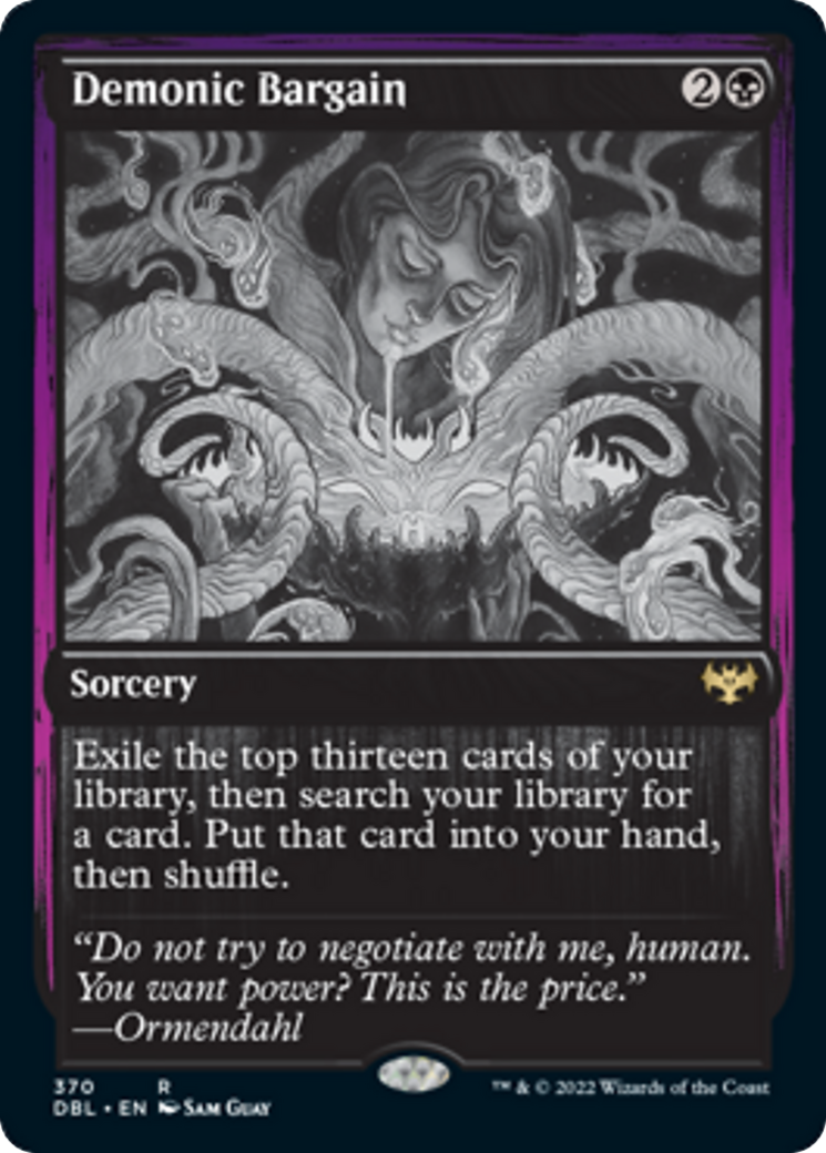 Demonic Bargain Card Image
