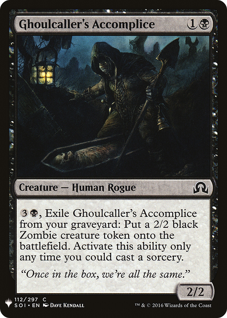 Ghoulcaller's Accomplice Card Image