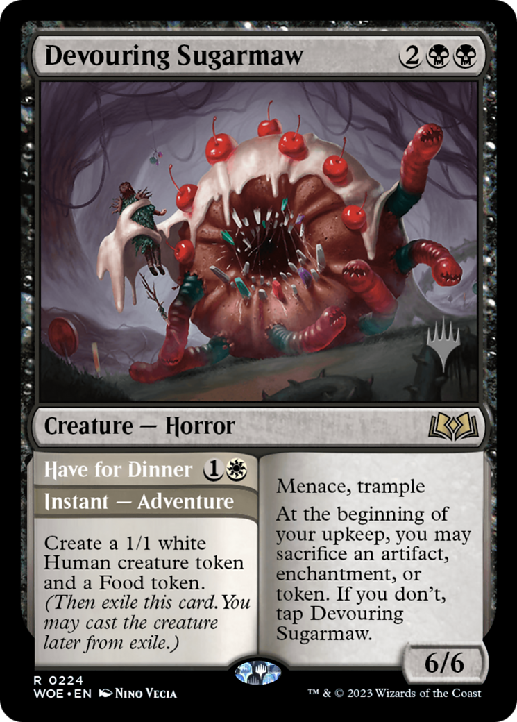 Devouring Sugarmaw // Have for Dinner Card Image