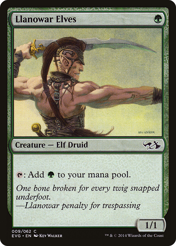 Llanowar Elves Card Image