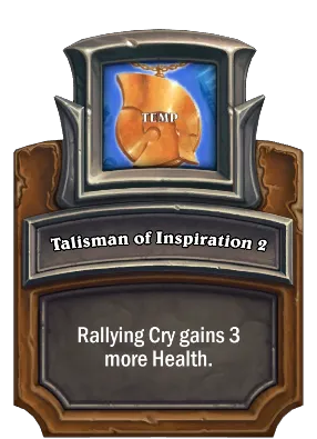 Talisman of Inspiration 2 Card Image