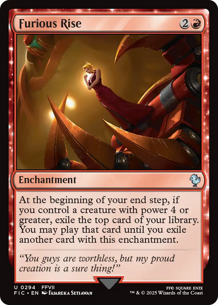 Furious Rise Card Image