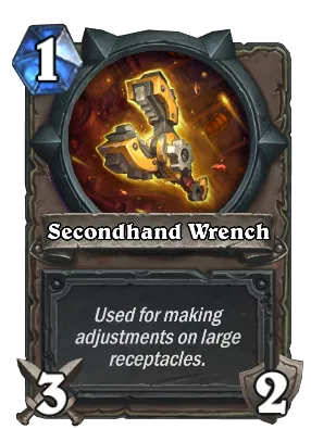 Secondhand Wrench Card Image