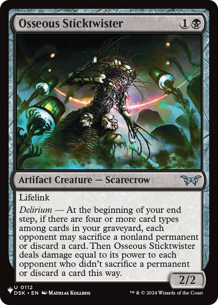 Osseous Sticktwister Card Image