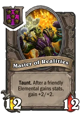 Master of Realities Card Image