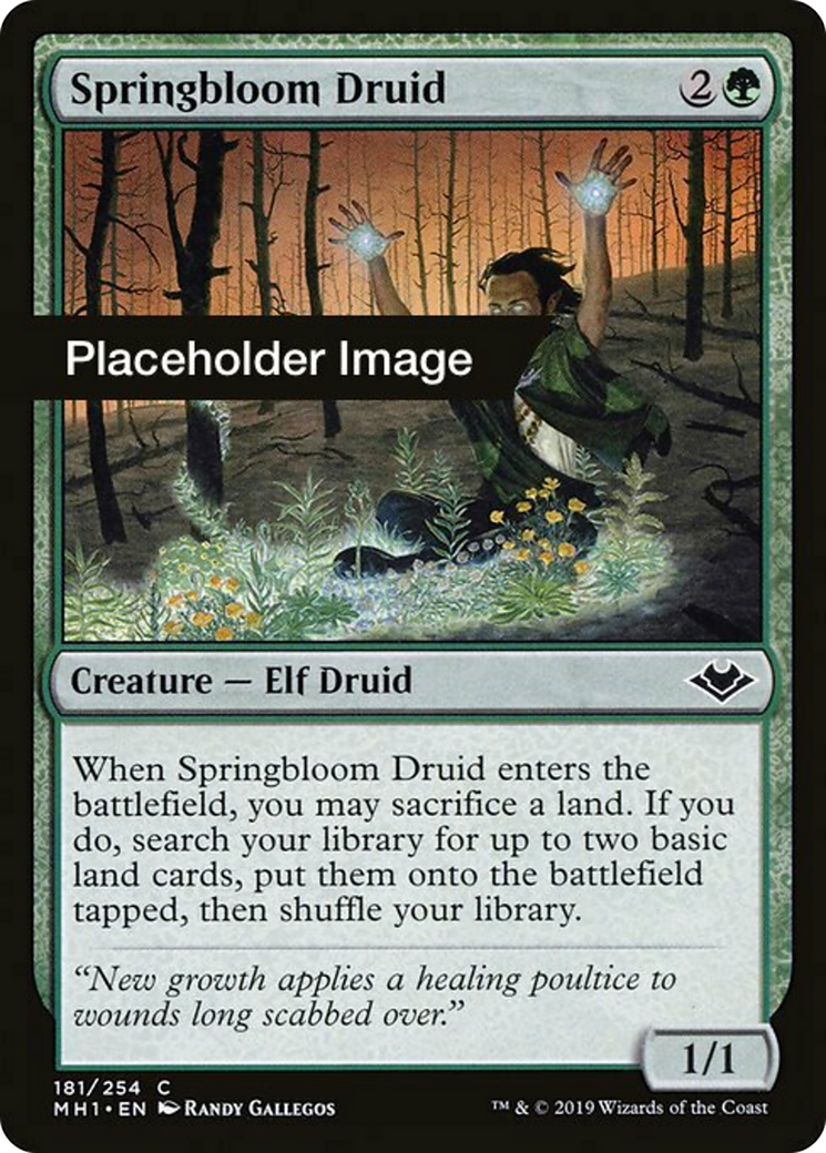 Springbloom Druid Card Image