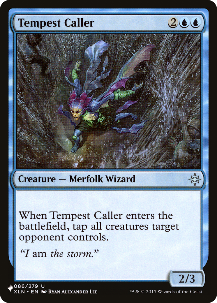 Tempest Caller Card Image